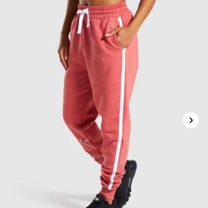 Gymshark Legacy Fitness Joggers In Brick Red